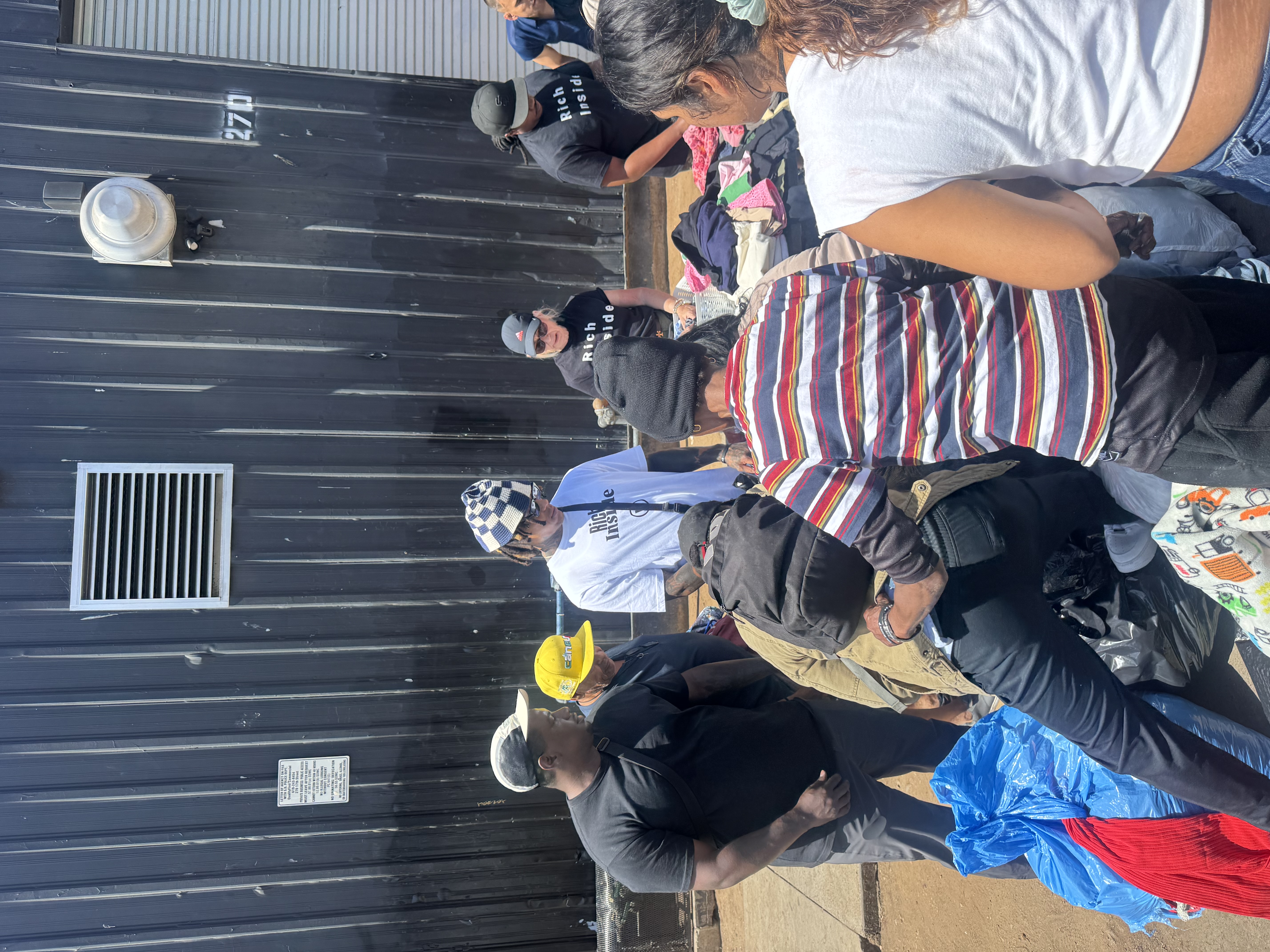 Rich Inside community outreach in the field