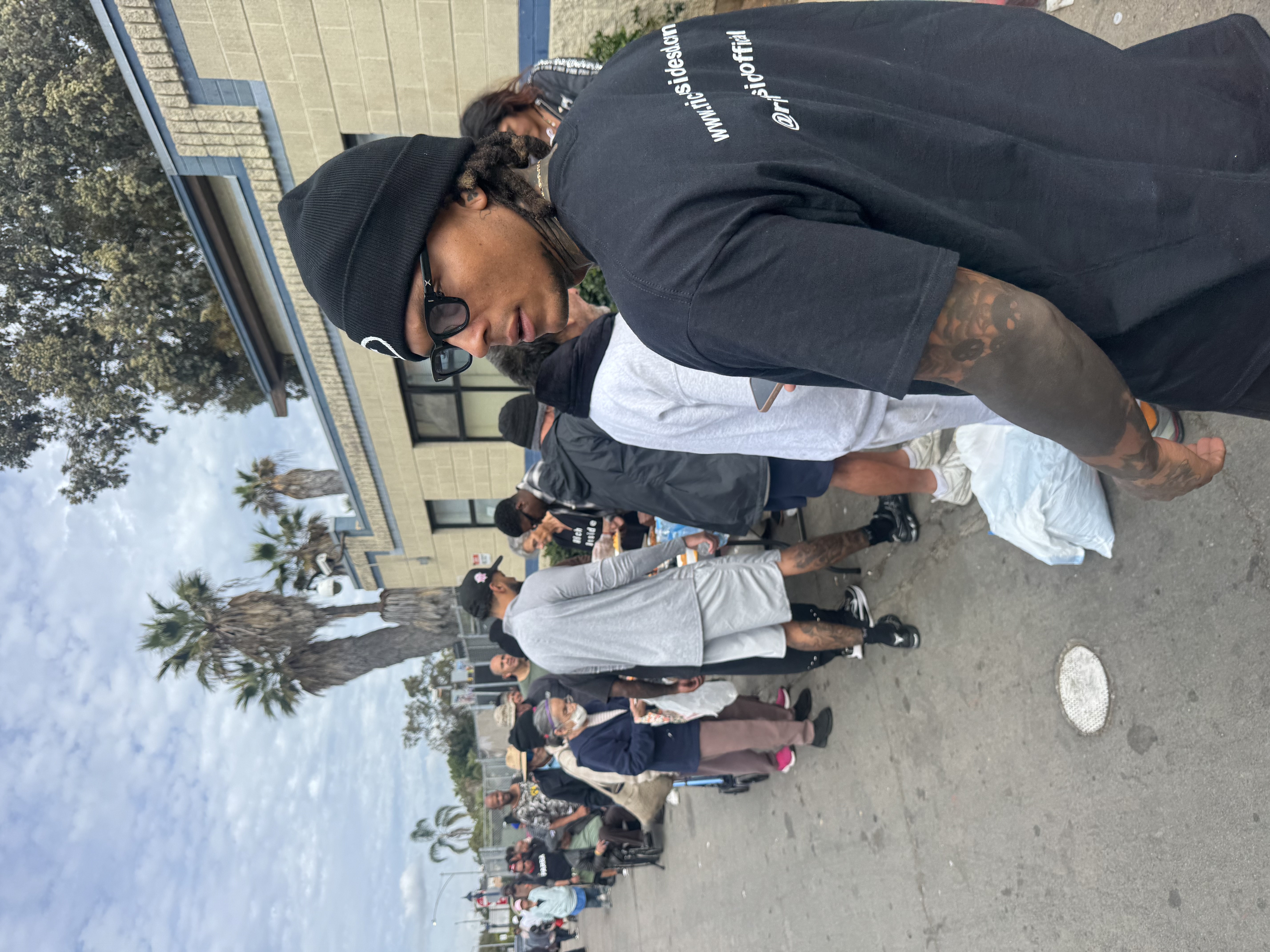 Rich Inside community outreach in the field