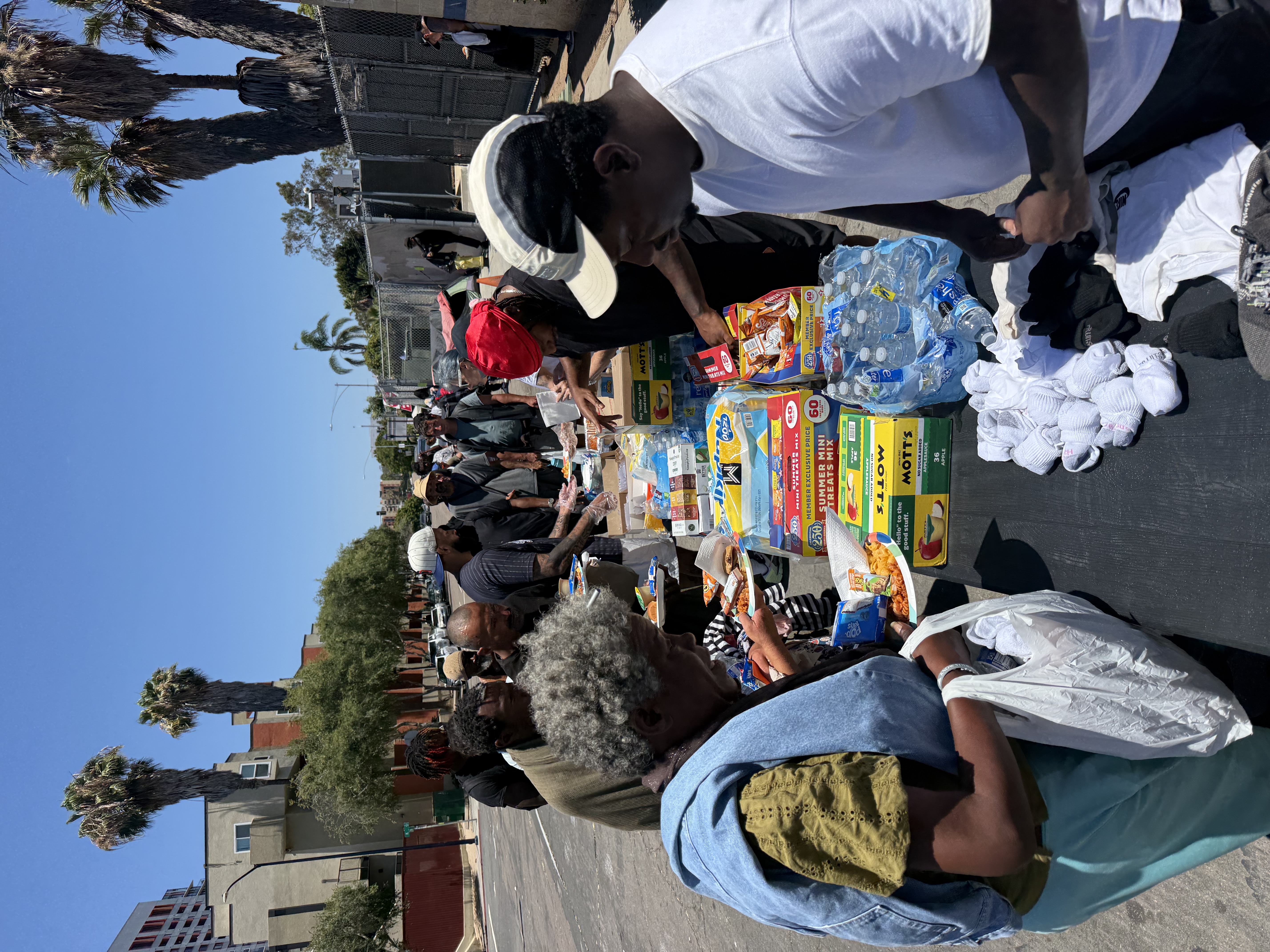 Rich Inside out in the field serving the community