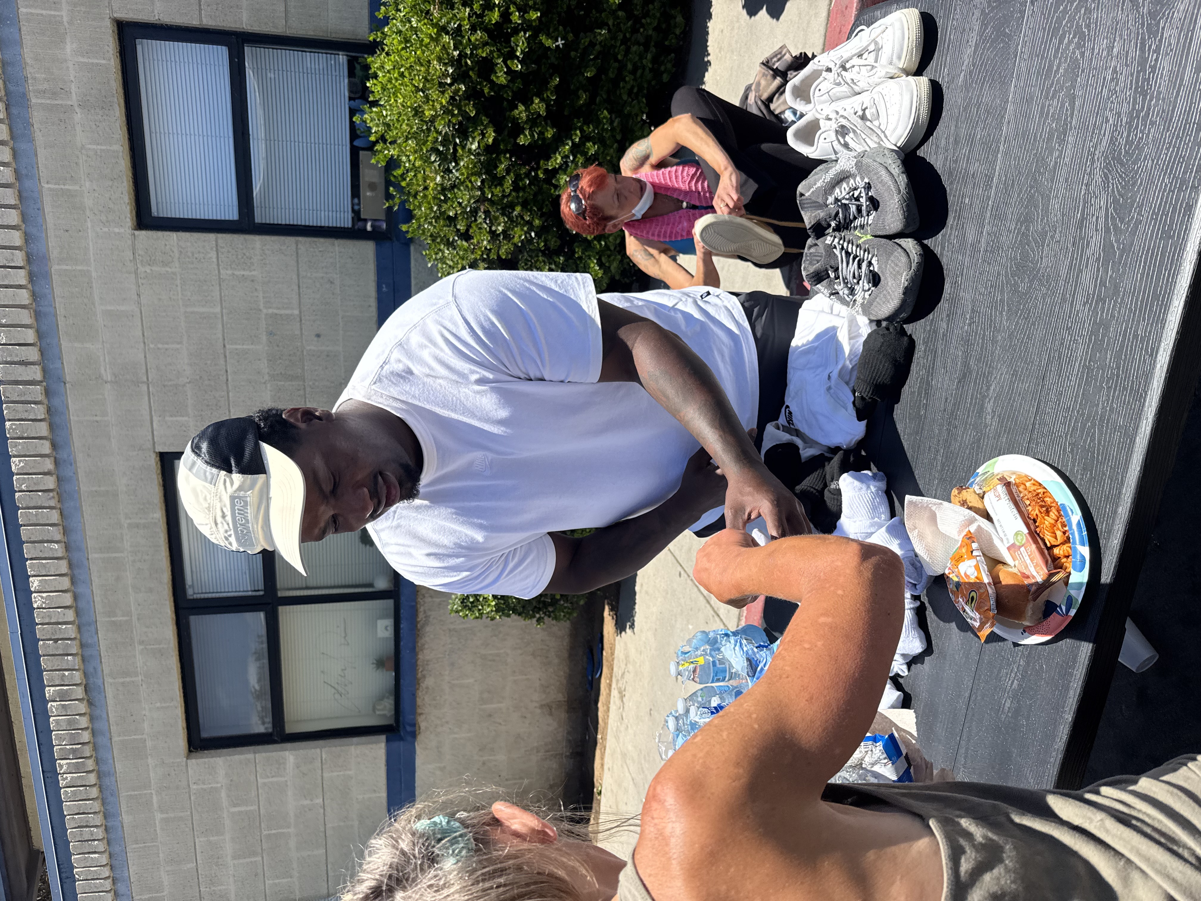 Rich Inside out in the field serving the community