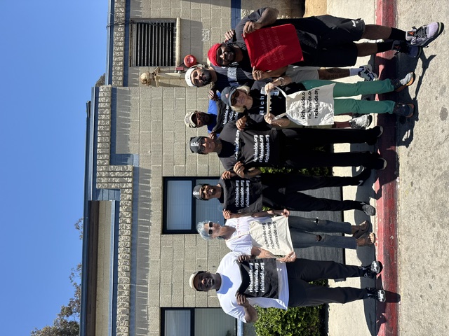 Rich Inside out in the field serving the community