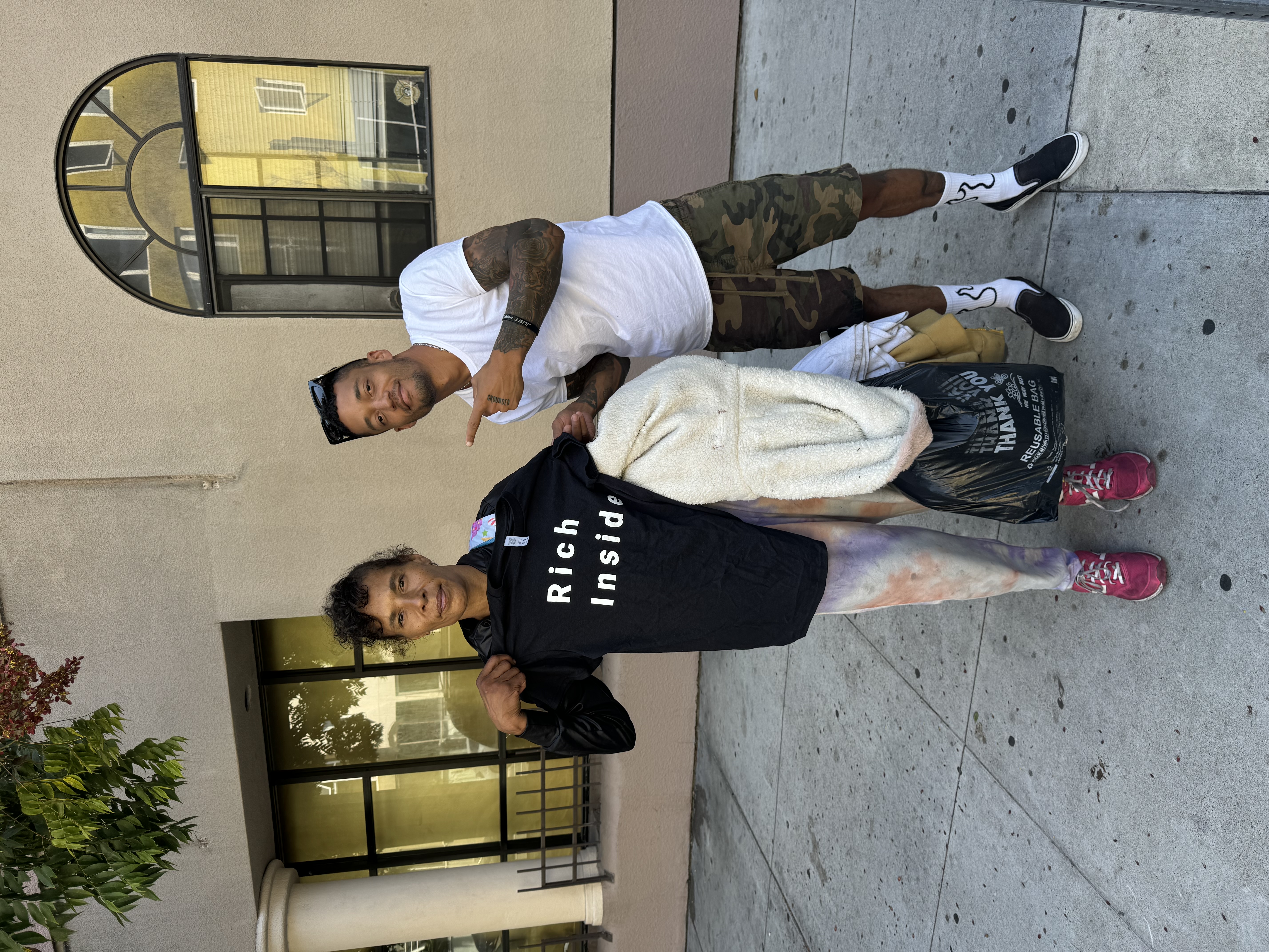 Rich Inside shirt giveback