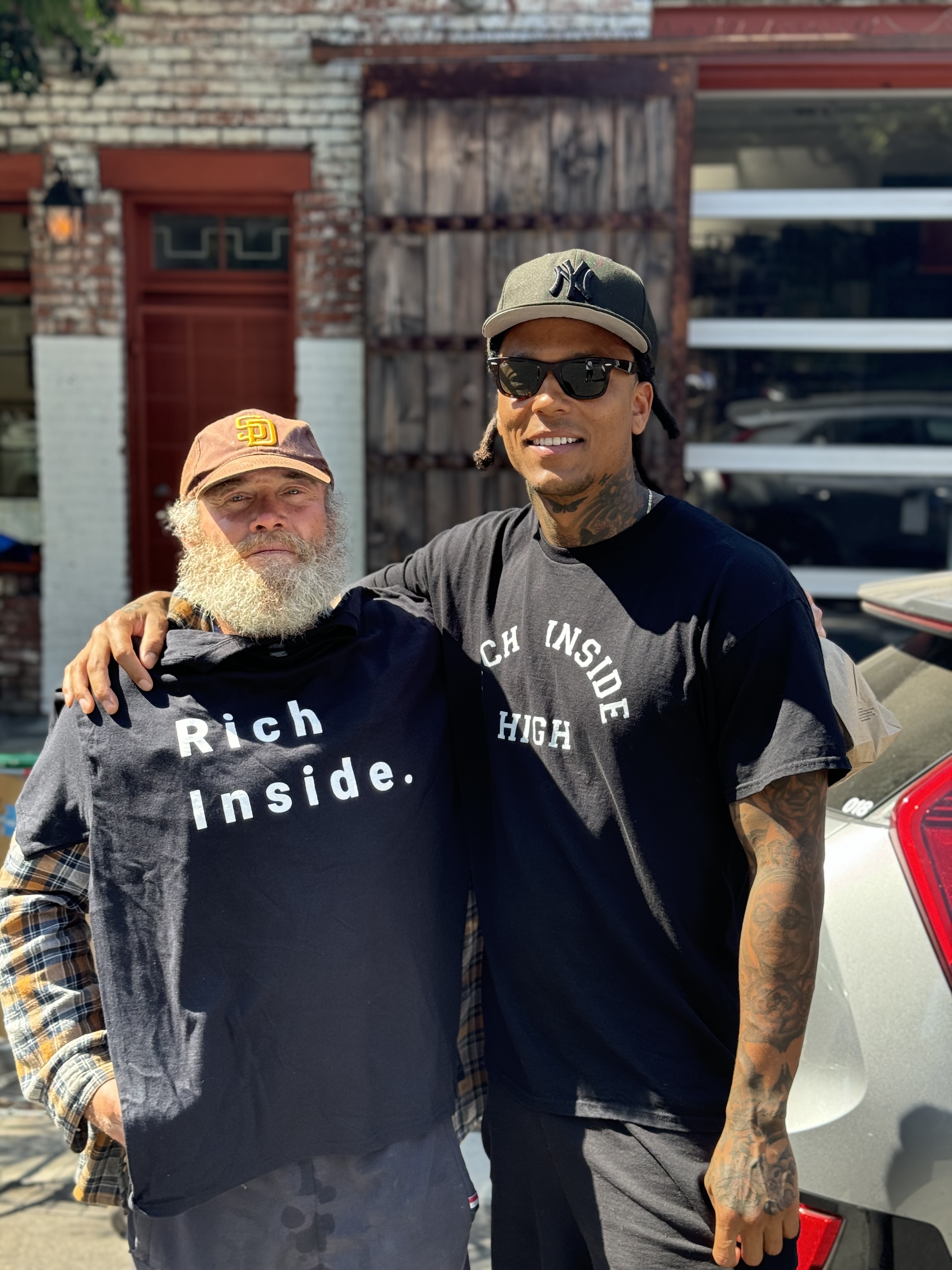 Rich Inside shirt giveback