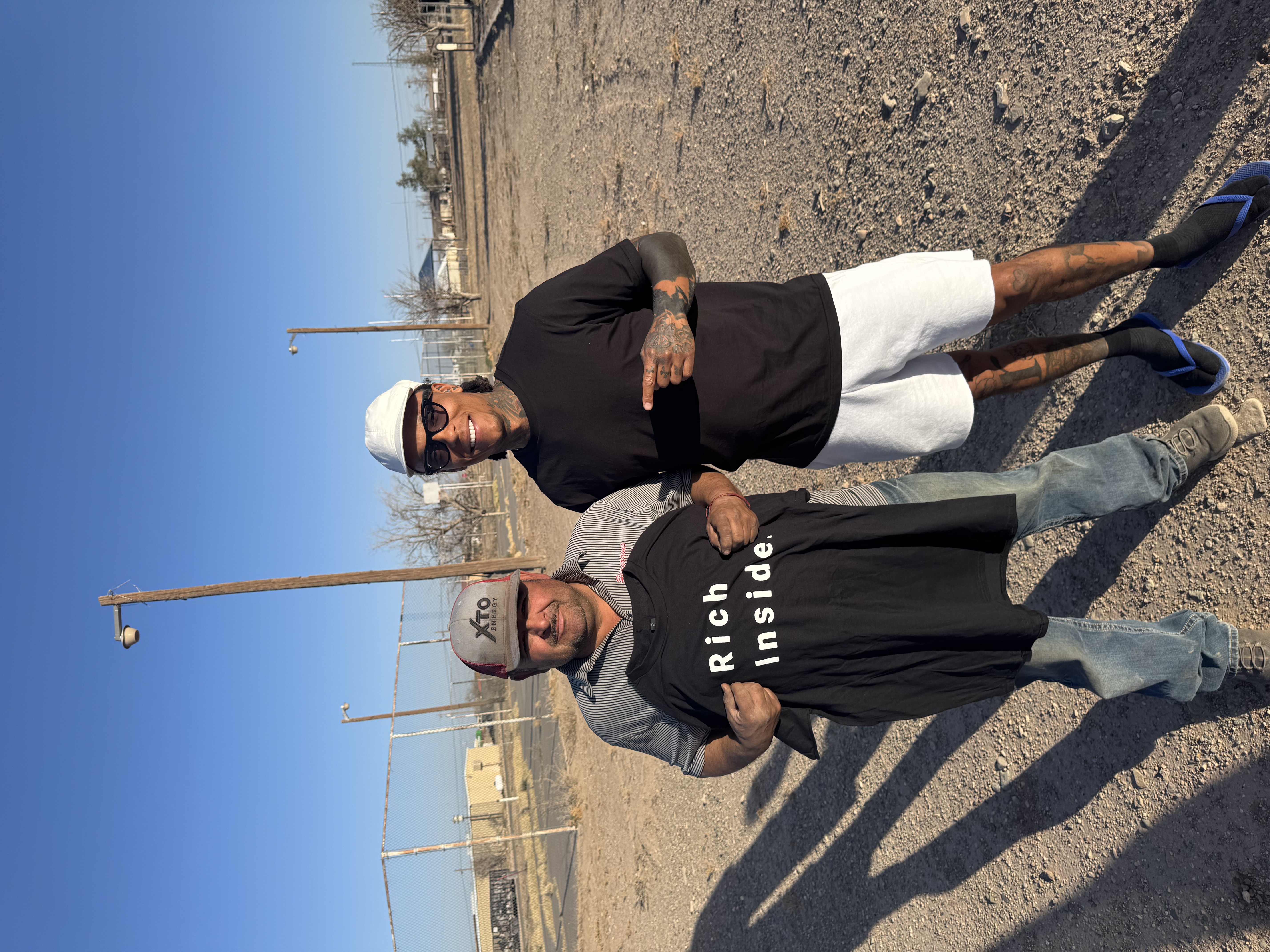 Rich Inside shirt giveback