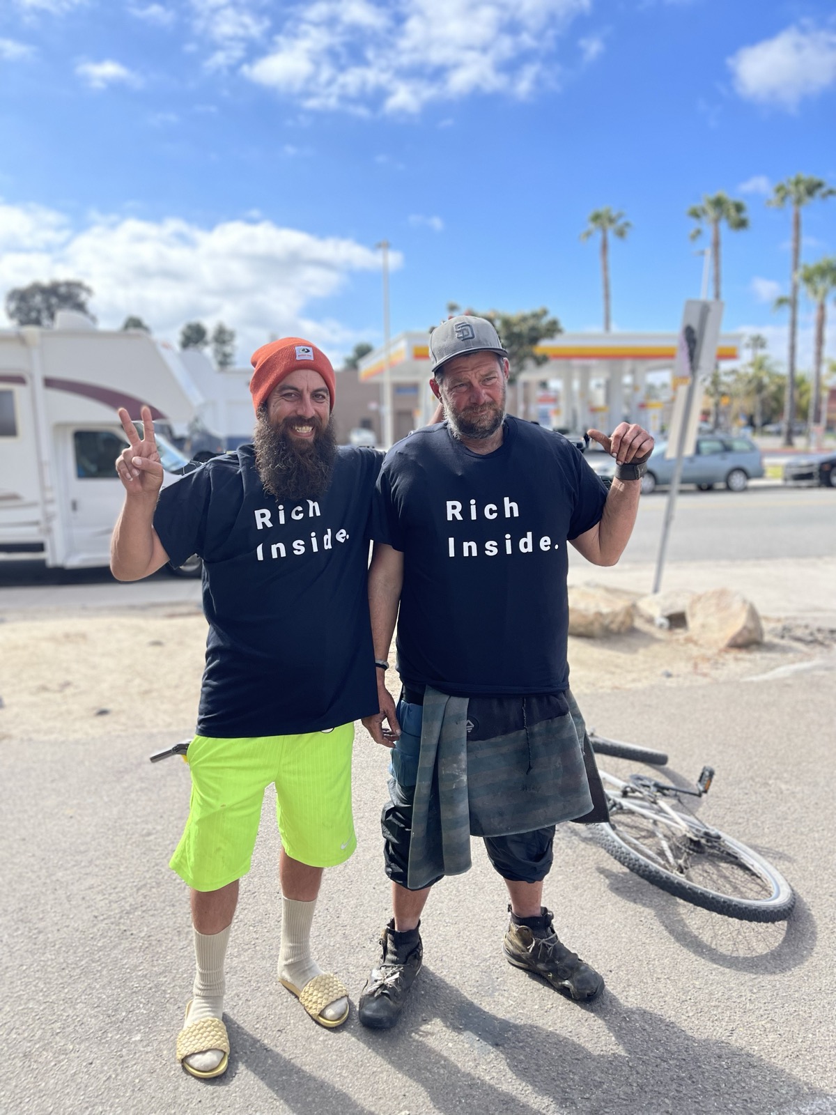 Friends in Rich Inside tees